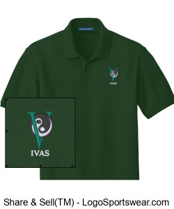 Forest Green Polo Design Zoom